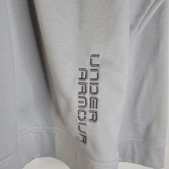 Mens Under Armour Gray/Blue hoodie Size Medium - Picture 5 of 11